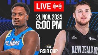  LIVE NOW! Gilas Pilipinas vs New Zealand | FIBA Asia Cup Qualifiers | November 21, 2024 NBA 2K25