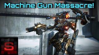 Buffed Machine guns TEAR through S rank! (Armored Core 6 PvP)