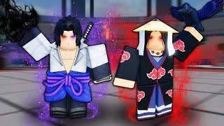 SASUKE and ITACHI Destroy TEAMS in Heroes Battlegrounds (ROBLOX)