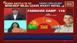NCP MLAs Show Of Solidarity First Exposed On India Today | Watch Updates