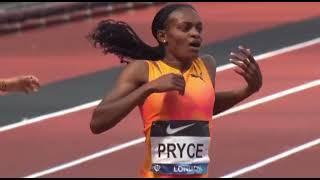 48.57s!!! Nickisha Pryce MASSIVE run of 48.57s women's 400m at the London Diamond League 2024...