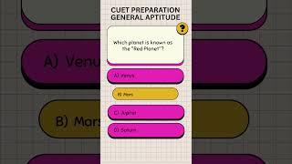Must-Know MCQs for CUET UG 2025 - General Aptitude - 15 #cuet2025 #cuetpreparation #generalaptitude