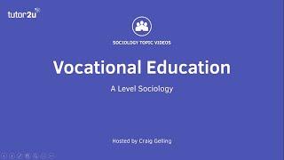 Vocational Education