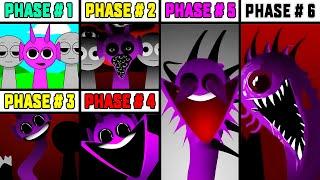 Phase 1 VS Phase 2 VS Phase 3 VS Phase 4 VS Phase 5 VS Phase 6 in Incredibox Sprunki!