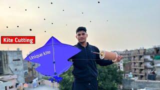 Kite Cutting with Unique Kite | Kite Fighting | Kite Flying |