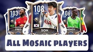 All The Upcoming players in Mosaic Chapter National Heroes Fifa Mobile 21..