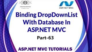 63 | Binding DropDownList With Database In ASP.NET MVC | Drop Down List With Database (Hindi/Urdu)