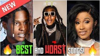 EVERY Mainstream Rapper's BEST & WORST Songs!