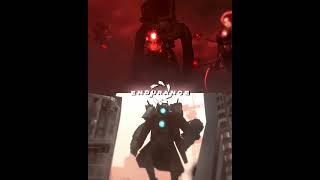 Infected Titan Tv Man vs Prime Titan Cameraman #shorts #edit