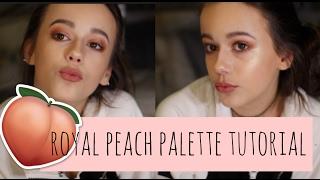 MAKEUP TUTORIAL: KYLIE COSMETICS ROYAL PEACH PALETTE