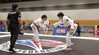 Flying Triangle off a Takedown at American Grappling Federation