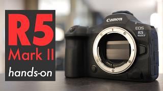 Canon EOS R5 Mark II HANDS-ON first-looks review