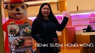 GENKI SUSHI A GENKI JAPANESE RESTAURANT IN HONG KONG | GENKI SUSHI ORDERING SYSTEM|Arlyn Aquino vlog