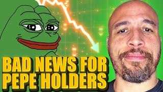 Pepe Coin Price Prediction In October, .Bad News For Pepe Holders.