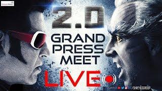 2.0 Movie Press Meet LIVE || Rajinikanth || Shankar || Akshay Kumar