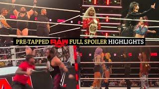 WWE Raw 18/11/24 Full Spoiler Highlights & Results | Seth Rollins vs Reed | Rhea Riplay Returns 2024