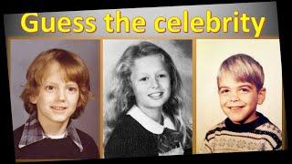 Guess the celebrity by their childhood photos (Part 2)