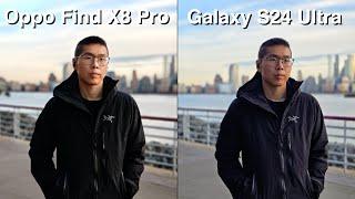 Kameravergleich Oppo Find X8 Pro vs. Galaxy S24 Ultra!