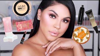 FULL FACE USING AFFORDABLE & DRUGSTORE MAKEUP | TUTORIAL | MAKEUPBYGRISELDA