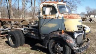 Starting abandoned trucks in America 2016. Old rusted abandoned trucks in USA.