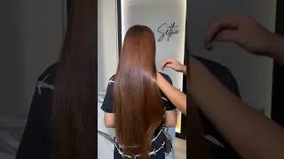 Global colour || Plus keratin  treatment for hair the hair looks #shorts