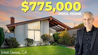 POOL Home for Sale in West Covina CA - 2735 EAST VALLEY VIEW AVE.