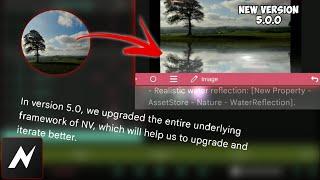 NODE VIDEO UPDATE VERSION 5.0.0 | REALISTIC WATER REFLECTION