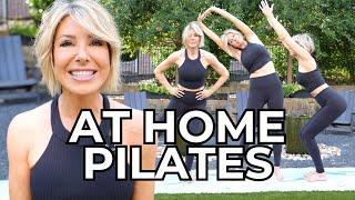 My 15 Minute At-Home Pilates Workout for Women Over 50 | Staying Strong & Healthy | Dominique Sachse