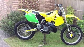 Suzuki RM 250 2-Stroke 2000 Starting For The First Time Since 2014