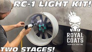 RC-1 Lays 2 Coats of Powder!