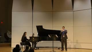 Ravel Habanera David Dash, trumpet and Nancy Johnston, piano