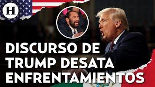 ¡Caos en el Congreso de EU! Expulsan a demócrata durante el discurso de Donald Trump