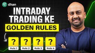 Golden Rules of Intraday Trading You Should Know | Trading Psychology | Dhan