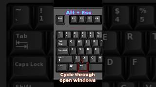 How to Cycle through open windows | Keyboard shortcuts in Windows