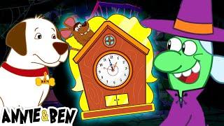 Spooky Hickory Dickory Dock | Scary Halloween Songs For Kids