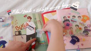 휠라 하울 + What’s in my bag