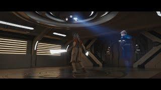 Ahsoka train with Anakins hologram - Ahsoka S1