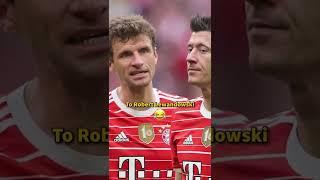 Thomas Muller Jokes about Lewandowski 