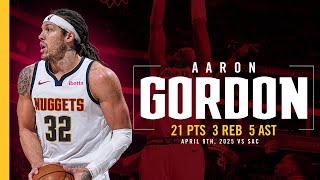 Aaron Gordon Full Game Highlights vs. Kings  | 4/9/25