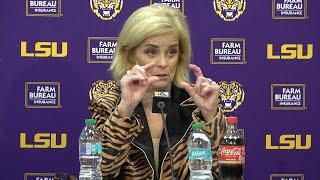 LSU Kim Mulkey WIN over Tennessee postgame, Plus Kailyn Gilbert & Mjracle Sheppard