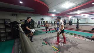 Muaythai Sparring with Coach Kenneth Zapanta VS Al Abelarde . | Preparation for Fight Fest III
