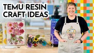 5-Minute Gift Idea With Temu UV Resin!