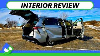 * INTERIOR REVIEW * 2023 Sienna Platinum by Toyota