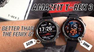 Amazfit T-Rex 3 Review: A Garmin Fenix 8 Alternative For $279?