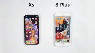 iPhone XS vs iPhone 8 Plus - Speed Test!