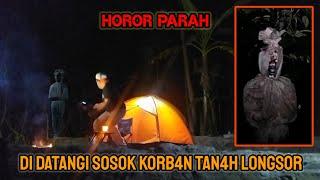 CAMPING HOROR: MERINDING‼️POCONG GENTAYANGAN KORB4N TAN4H LONGSOR