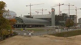 Der Berliner Hauptbahnhof entsteht