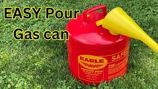 Eagle metal gas can Review (easy Pour)