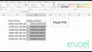 Microsoft Excel Flash Fill Function | Learn Excel Formula Bot in 20 Seconds | Don't Miss Excel Trick