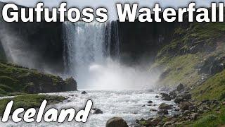 Explore Gufufoss Waterfall in Iceland